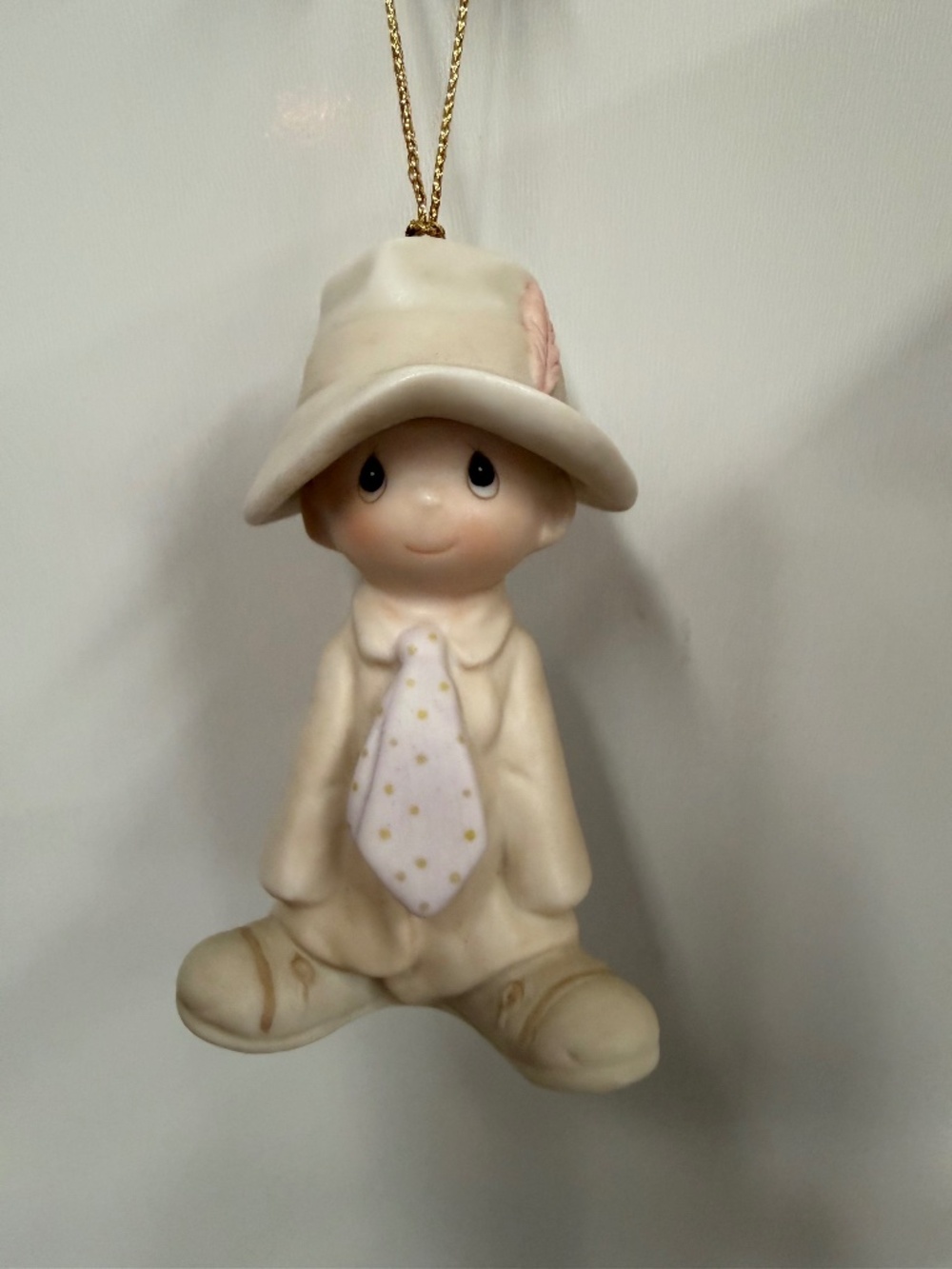 Precious Moments- Boy with Hat Ornament- EJ645